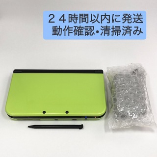 ニンテンドー3DS(ニンテンドー3DS)のnewニンテンドー3DSLL ライム×ブラック(携帯用ゲーム機本体)