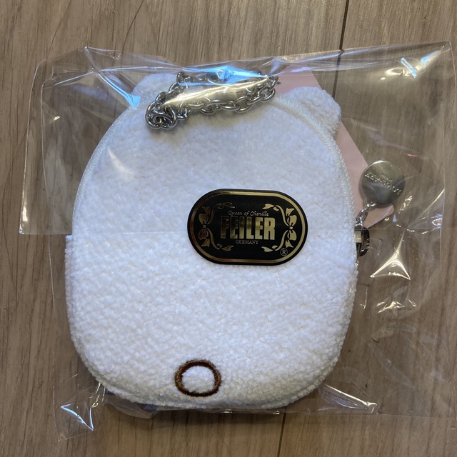 【新品未開封】【FEILER】すみっコぐらし ドットデザイン しろくま型ポーチ