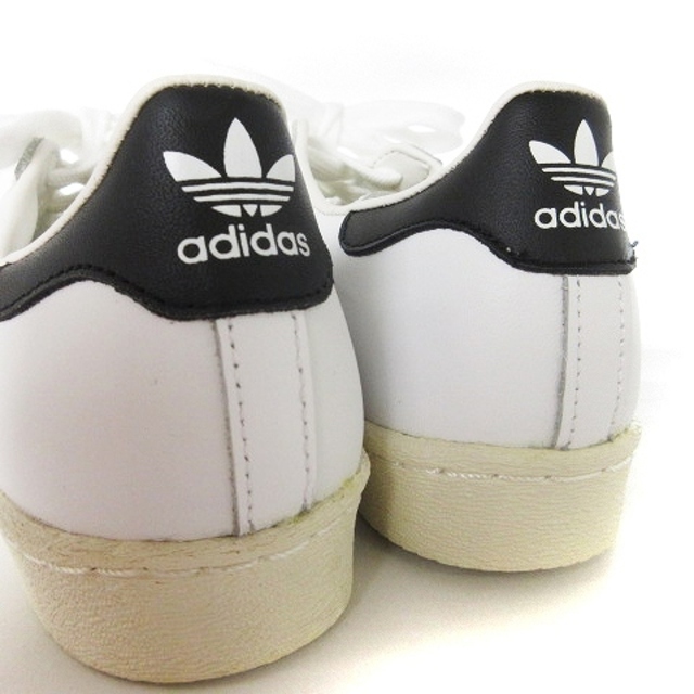 adidas(アディダス)のアディダス スパースター 80s スニーカー 靴 金ベロ 白 黒 22.5cm レディースの靴/シューズ(スニーカー)の商品写真