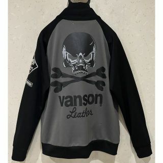 バンソン(VANSON)の＊VANSON クロスボーン スカル トラックジャケット ジップアップ ブルゾン(ブルゾン)