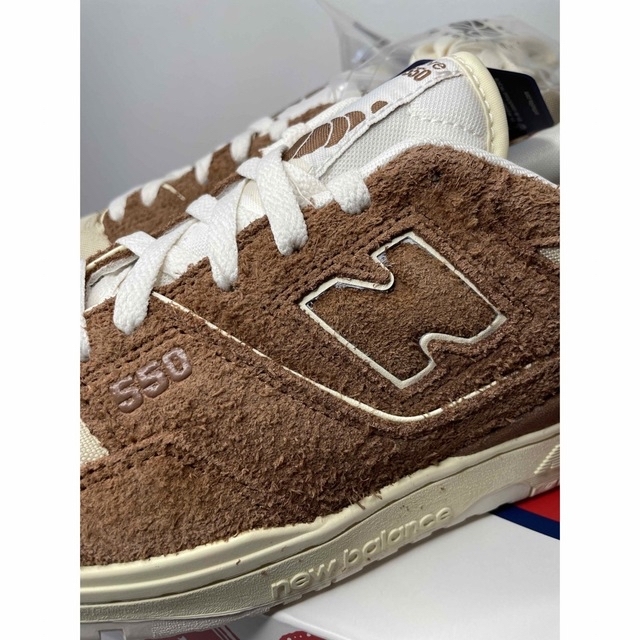 New Balance(ニューバランス)のNew Balance × Aimé Leon Dore P550 Brown メンズの靴/シューズ(スニーカー)の商品写真