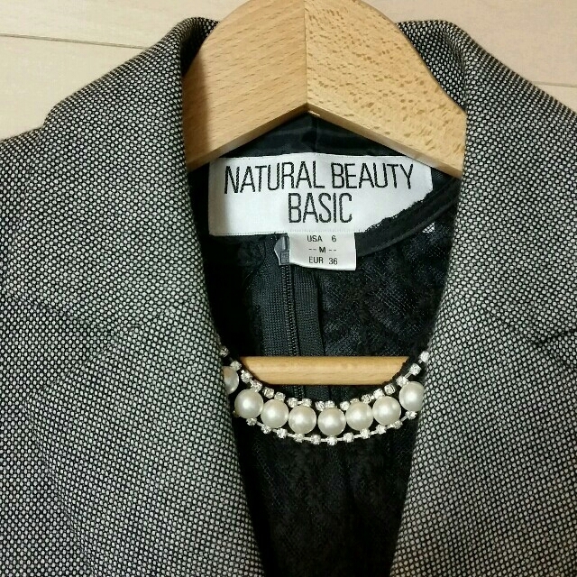 NATURAL BEAUTY BASIC(ナチュラルビューティーベーシック)の【ＮＢＢ】ジャケット★ナチュラルビューティーベーシック レディースのジャケット/アウター(テーラードジャケット)の商品写真