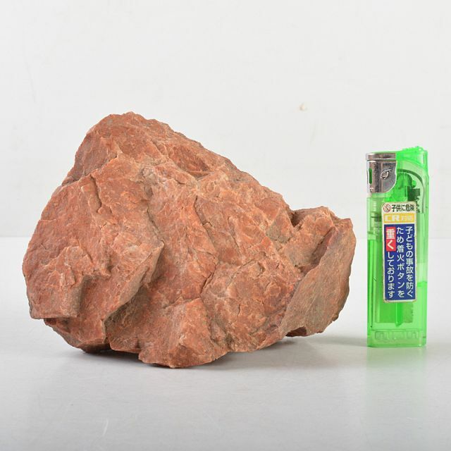 鑑賞石 天然石 鞍馬 赤石 重さ約816g 書付箱 C R5844 鑑賞石 天然石 鞍馬 赤石 重さ約816g 書付箱 C R5844