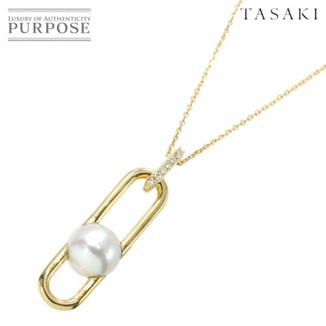 TASAKI ダイヤモンドネックレス 0.45ct 50cm 極上美品