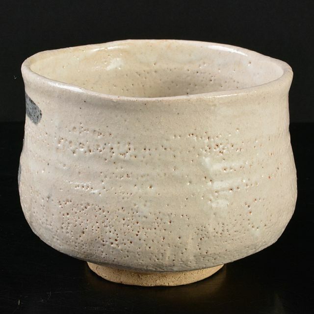 茶道具 北大路魯山人作 志野 吉字文 茶碗 黒田陶々庵極め箱 F R5846 茶道具 北大路魯山人作 志野 吉字文 茶碗 黒田陶々庵極め箱 F R5846