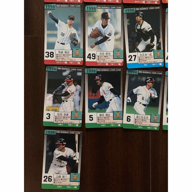 【21枚】タカラ：プロ野球カードゲーム：1996年：福岡ダイエーホークス：NPB
