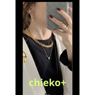 アパルトモンドゥーズィエムクラス(L'Appartement DEUXIEME CLASSE)のchieko+チエコプラス　ネックレス(ネックレス)