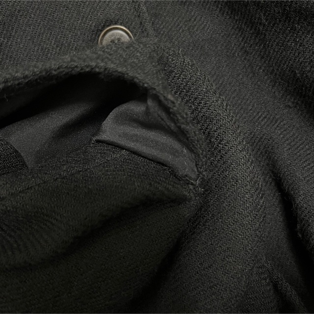 HERNO(ヘルノ)のHERNO ヘルノ ウールコート ロングコート レディース ブラック レディースのジャケット/アウター(ロングコート)の商品写真