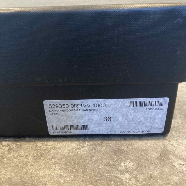 サンローラン　ショートブーツ　ブラック　YSL レザー レディースの靴/シューズ(ブーツ)の商品写真
