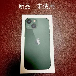 アップル(Apple)のiPhone13 mini 128GB グリーン au SIMフリー 未使用(スマートフォン本体)