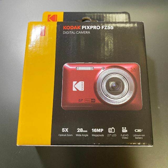 KODAK FZ55BK コンパクトデジタルカメラ 新品未開封