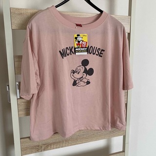 ディズニー(Disney)の新品 ディズニー ミッキーマウス 半袖tシャツ L (Tシャツ(半袖/袖なし))