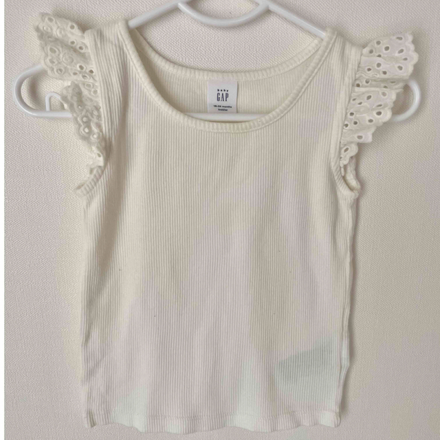 babyGAP(ベビーギャップ)のベビーギャップ　シャツ　二点セット　GAP キッズ/ベビー/マタニティのキッズ服女の子用(90cm~)(Tシャツ/カットソー)の商品写真