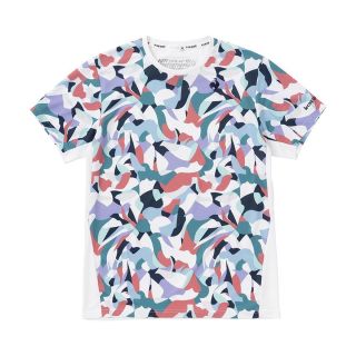 ルコックスポルティフ(le coq sportif)のルコックスポルティフ テニスウェア 半袖Tシャツ QTMVJA00 メンズL新品(ウェア)