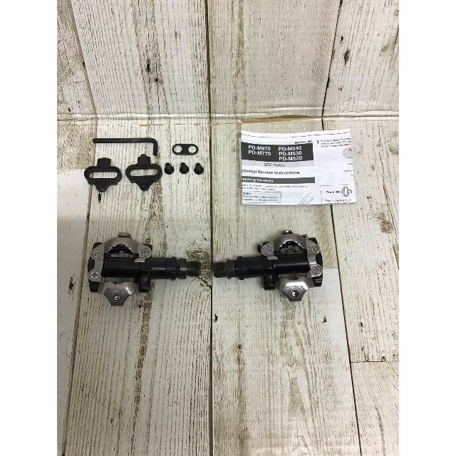 SHIMANO(シマノ)の箱無しペダル(SPD) PD-M520 クロスカントリーライド向き 両面SPD スポーツ/アウトドアの自転車(パーツ)の商品写真