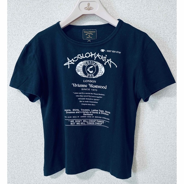 Vivienne Westwood(ヴィヴィアンウエストウッド)のイタリア製良品VivienneWestwood ワールズエンドカットソー レディースのトップス(Tシャツ(半袖/袖なし))の商品写真