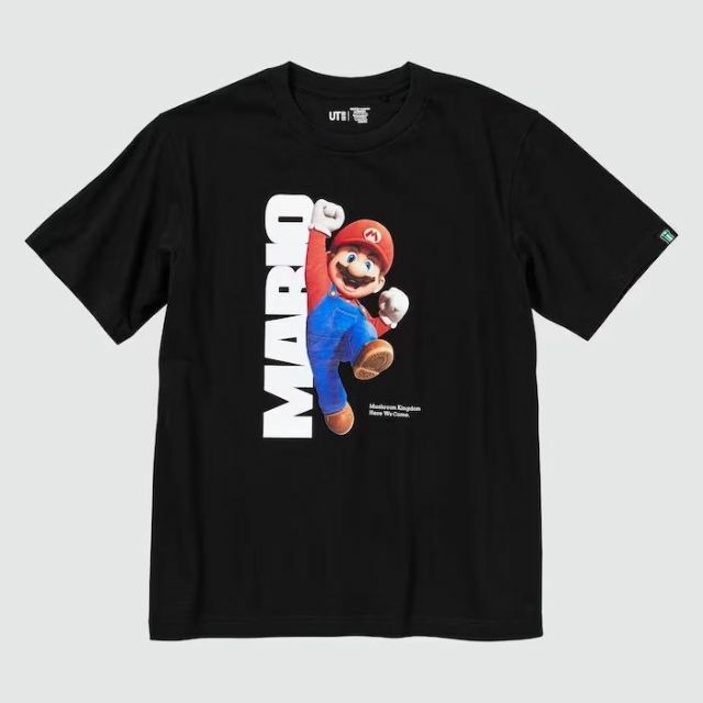 新品未使用 UNIQLO スーパ―マリオ Tシャツ Mサイズ