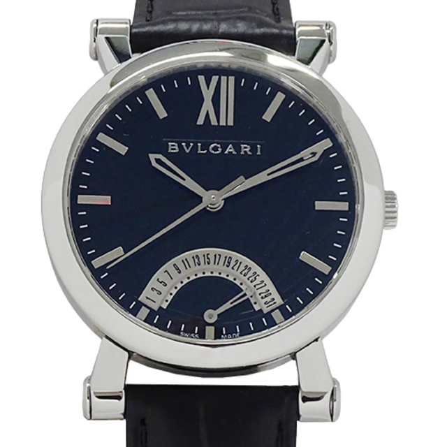 大人気商品 143 BVLGARI ブルガリ時計 メンズ腕時計 エルゴン ブラック