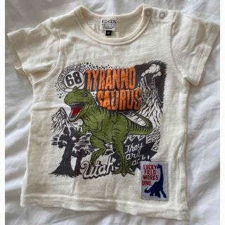 エフオーキッズ(F.O.KIDS)のFOキッズ　恐竜　半袖Tシャツ　90㎝(Tシャツ/カットソー)