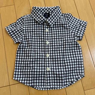 ベビーギャップ(babyGAP)のbaby Gap  ギンガムチェックブラウス　6-12m(シャツ/カットソー)