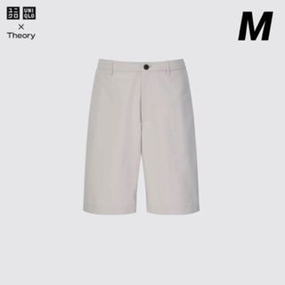 ユニクロ(UNIQLO)のユニクロ×セオリー 感動イージーショーツ M ライトグレー 新品未使用 (ショートパンツ)