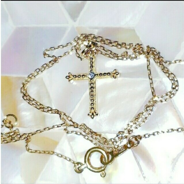 取寄せ発送品 AHKAH K18 クレオクロス ネックレス - halpinconstruction.ie