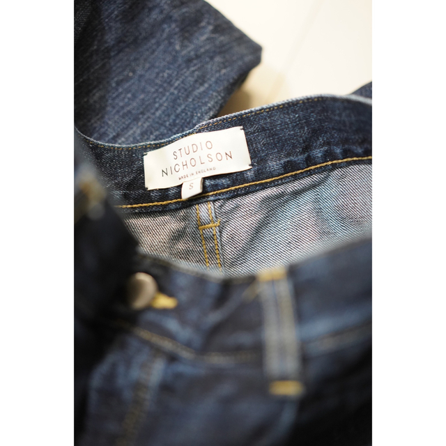 スタジオニコルソン PUCH SELVEDGE DENIM サイズS