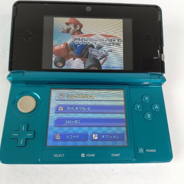 ◉極美品‼︎ Nintendo 3DS 本体アクアブルー 送料込‼︎-