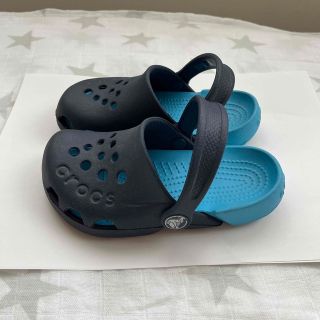 クロス(CROSS)のCROCS キッズサンダル　C9   16.5cm(サンダル)