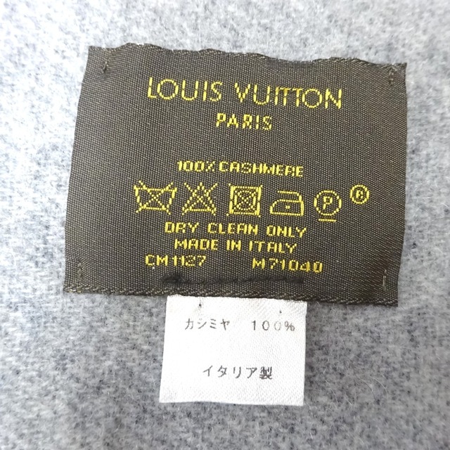 LOUIS VUITTON - ルイ・ヴィトン マフラー カシミヤ マフラー