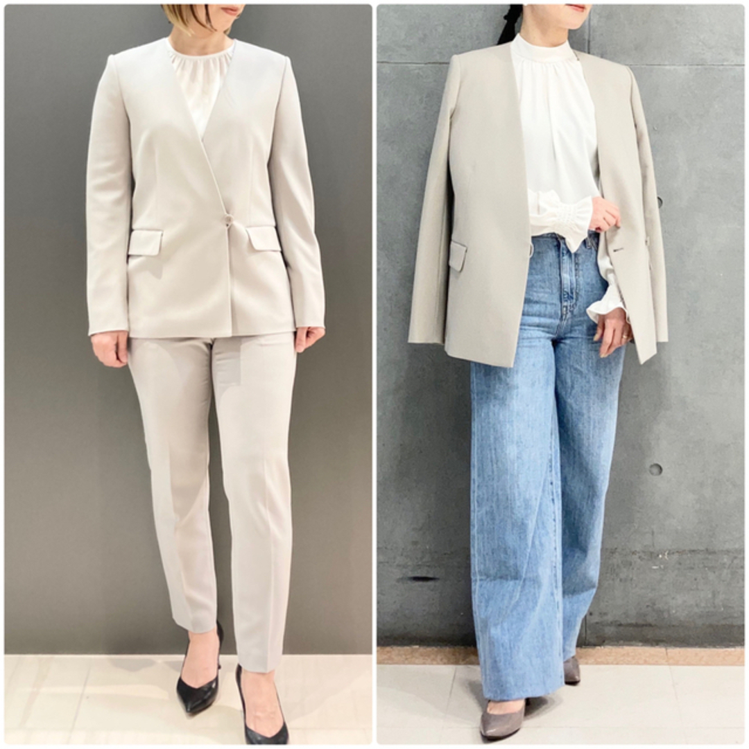 Theory luxe - theory luxe 23SS Vimont パンツスーツソフトグレーの Theory luxe - theory luxe 23SS Vimont パンツスーツソフトグレーの