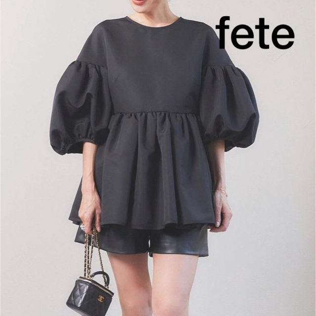 東京工場 タグ付未使用 fete フェテ ケイト ブラウス blouse
