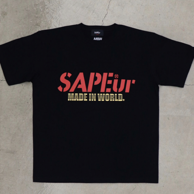 Supreme(シュプリーム)のSAPEur × MIW MAID IN WORLD サプールsupreme メンズのトップス(Tシャツ/カットソー(半袖/袖なし))の商品写真