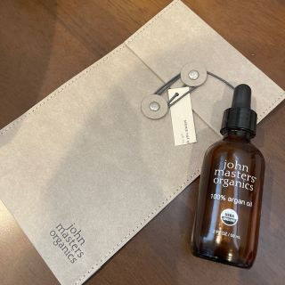 ジョンマスターオーガニック(John Masters Organics)のジョンマスターオーガニック　オイル空瓶　ギフトポーチ(ポーチ)