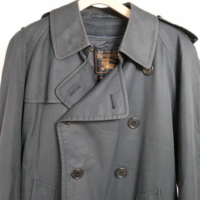 BURBERRY(バーバリー)のバーバリートレンチコートライナー付き 濃紺 Burberry  レディースのジャケット/アウター(ロングコート)の商品写真