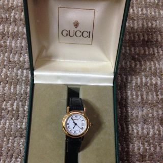 グッチ(Gucci)のGucci レザーベルト時計♪(腕時計)