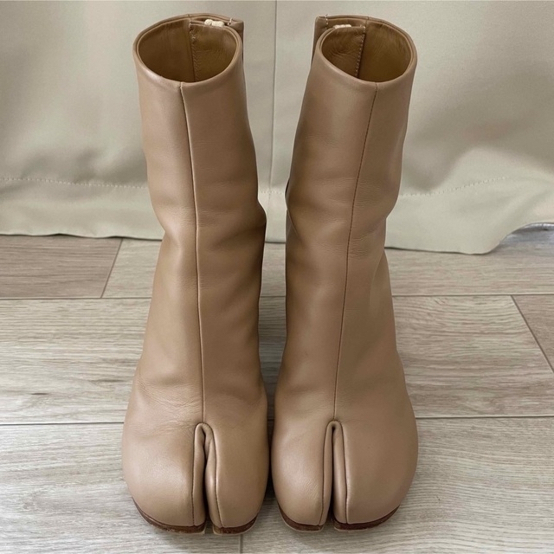 MaisonMargiela/マルジェラ】足袋ブーツ ベージュ 36.5 美品 - ブーツ