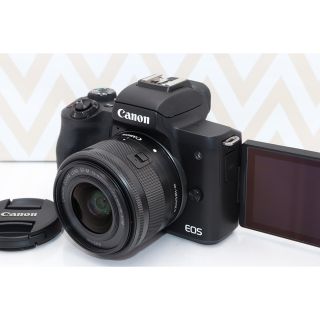 キヤノン(Canon)の⭐️オシャレな見た目と超高性能⭐️Wi-Fi転送◎⭐️KISS M2⭐️(ミラーレス一眼)