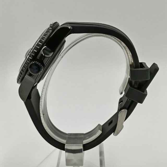新品カスタムSEIKOMOD 40mm黒サブPVD GS白樺NH35機械式 メンズの時計(腕時計(アナログ))の商品写真