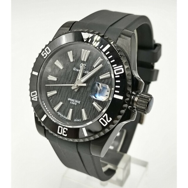 新品カスタムSEIKOMOD 40mm黒サブPVD GS白樺NH35機械式 メンズの時計(腕時計(アナログ))の商品写真