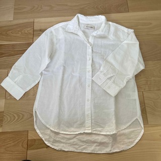 ミッシュマッシュ(MISCH MASCH)のMサイズ 薄手ホワイトシャツ(シャツ/ブラウス(長袖/七分))