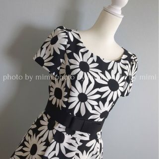 M'S GRACY*マーガレットプリントワンピース
