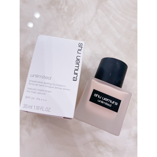 shu uemura(シュウウエムラ)のシュウウエムラ♡アンリミテッドラスティングフルイド484 コスメ/美容のベースメイク/化粧品(ファンデーション)の商品写真