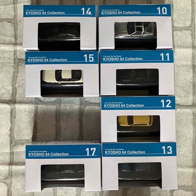 京商 1/64 64コレクション02 シルビア フェアレディZ 日産 7台セット