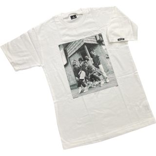 ステューシー(STUSSY)の【STUSSY】90s old stussy フォトTシャツ 白 L ⑧(Tシャツ/カットソー(半袖/袖なし))