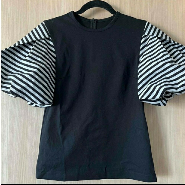 ボーダーズアットバルコニー PUFF SLEEVE TEE