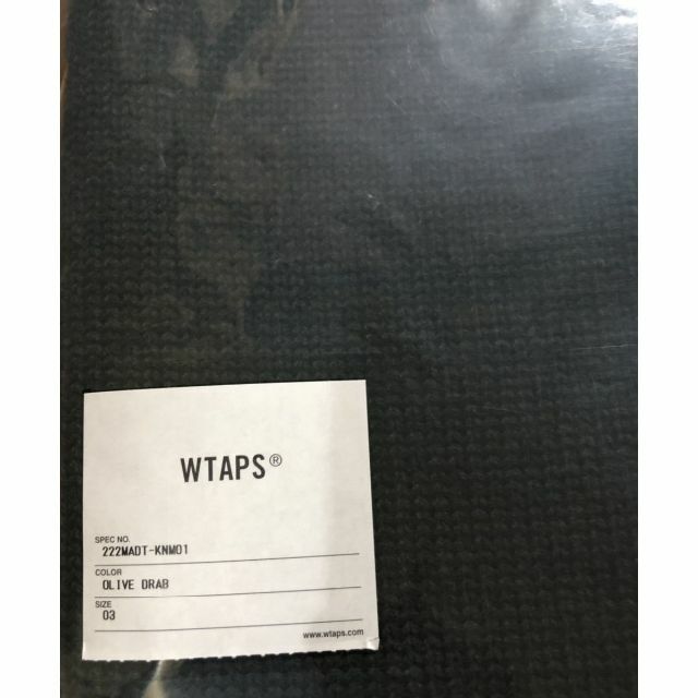 OLIVE DRAB L 22AW WTAPS DITCH / VEST / A