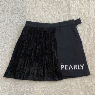 パーリーゲイツ(PEARLY GATES)のパーリーゲイツ　コンパクト2WAY ギャバ接結二重織り×PEベルベットスカート(ウエア)