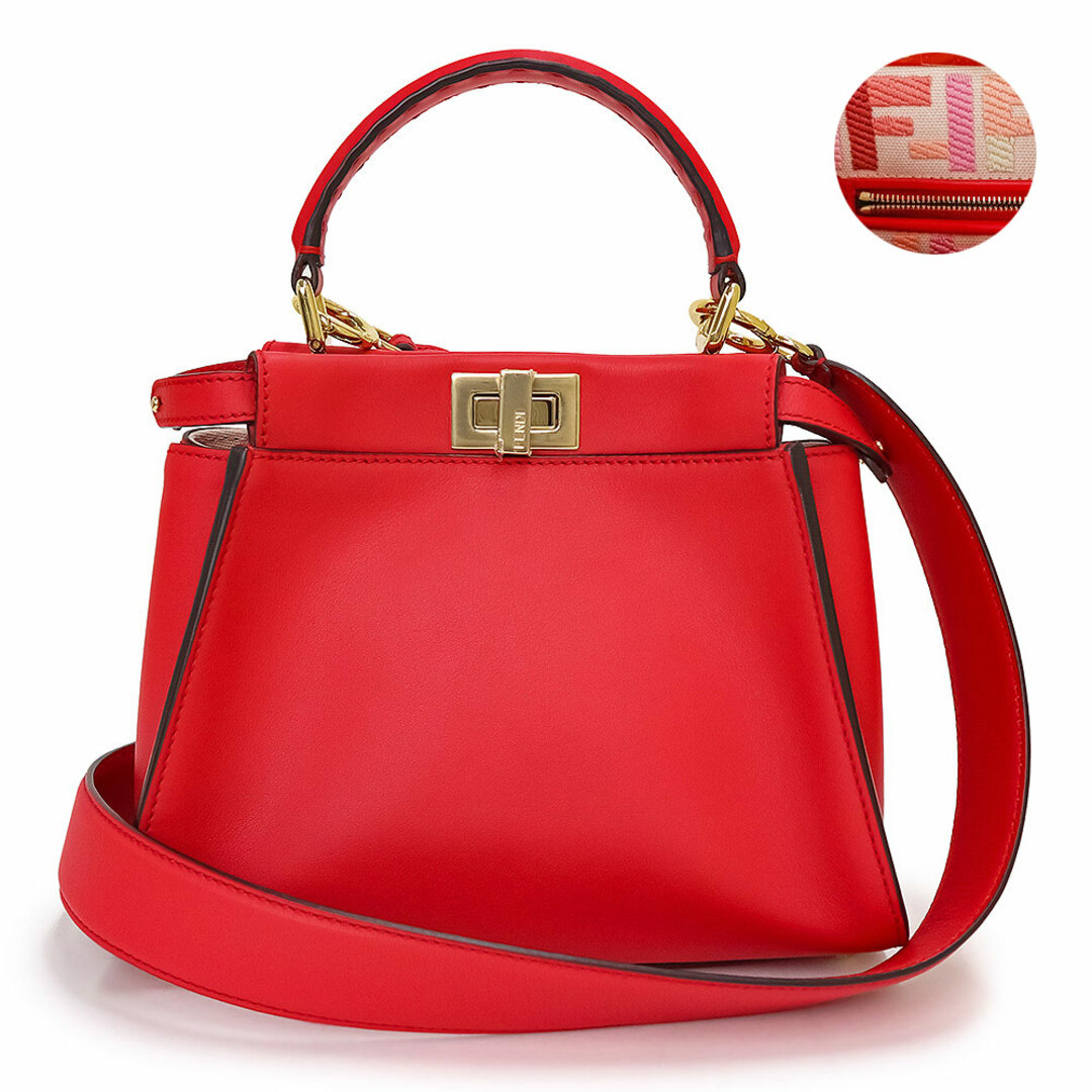FENDI - フェンディ ピーカブー アイコニック ミニ 2way ショルダー