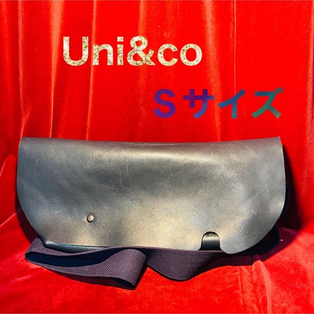 uni&co メッセンジャーバッグ 紺navy Sサイズ